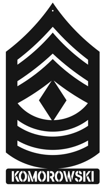 1SG Rank Insignia, Army